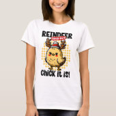 T-shirt Rinde Vendu, Chick C'Est, Joli Chick De Vacances (Devant)