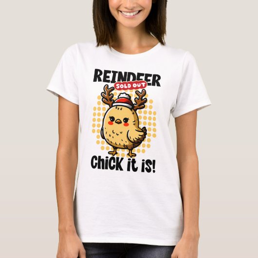 T-shirt Rinde Vendu, Chick C'Est, Joli Chick De Vacances (Devant)