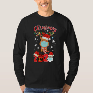 T-shirt Rindeer drôle porter Fabrique Arbre Lumière Christ