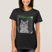T-shirt Ring Cat With Motion Meme  (Devant)