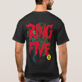 T-SHIRT RING FIVE (Dos)