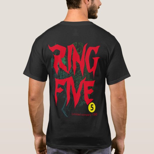 T-SHIRT RING FIVE (Dos)