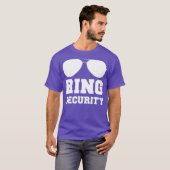 T-shirt Ring Security   Ring Bearer  Boys Wedding Party (Devant entier)