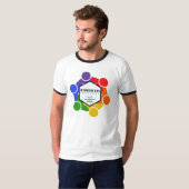 T-Shirt Ringer (Devant entier)