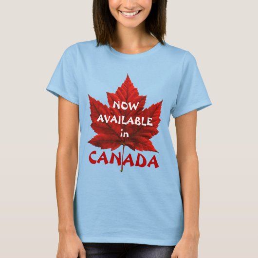 T-shirt Ringer Canada pour femmes Canada amusant (Devant)