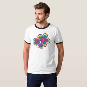 T-shirt Ringer Fleur Peculiar