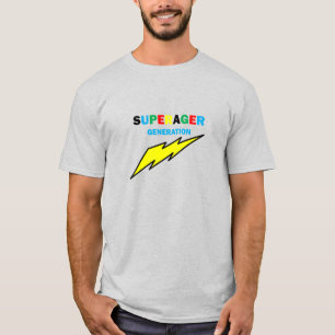 T-shirt Ringer SuperAger pour hommes