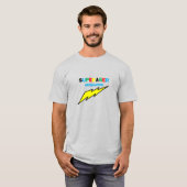 T-shirt Ringer SuperAger pour hommes (Devant entier)