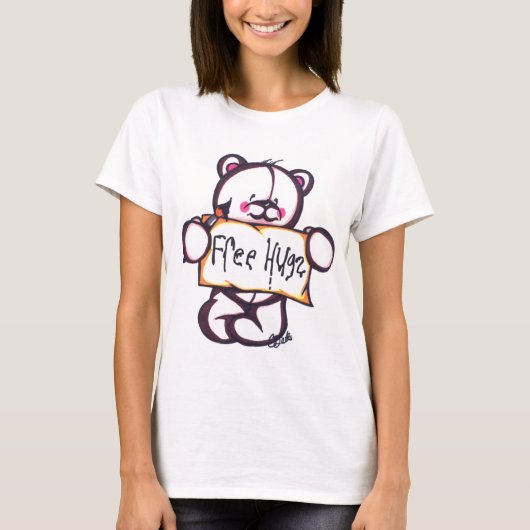 T-shirt Ringer T de seringues libres (Devant)