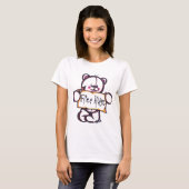 T-shirt Ringer T de seringues libres (Devant entier)