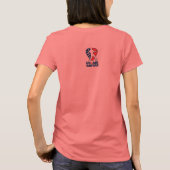 T-shirt Ringer T - Femmes - Partenariat (Dos)