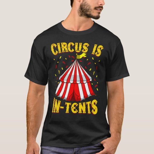 T-shirt Ringmaster Circus Personnel Événement Cirque Tente (Devant)