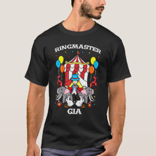 T-shirt Ringmaster Gia Circus Personnel de l'événement Rin