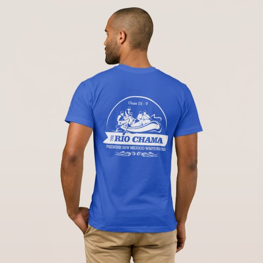 T-shirt Rio Chama (rafting 2) (Dos entier)