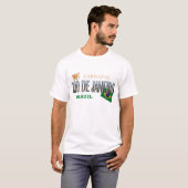 T-shirt Rio de Janeiro Brésil (Devant entier)