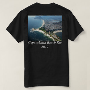 T-shirt Rio de Janeiro Copacabana Beach 2017 Photo Design
