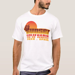 T-shirt Rio de Janeiro Ibiza de la Californie de coucher