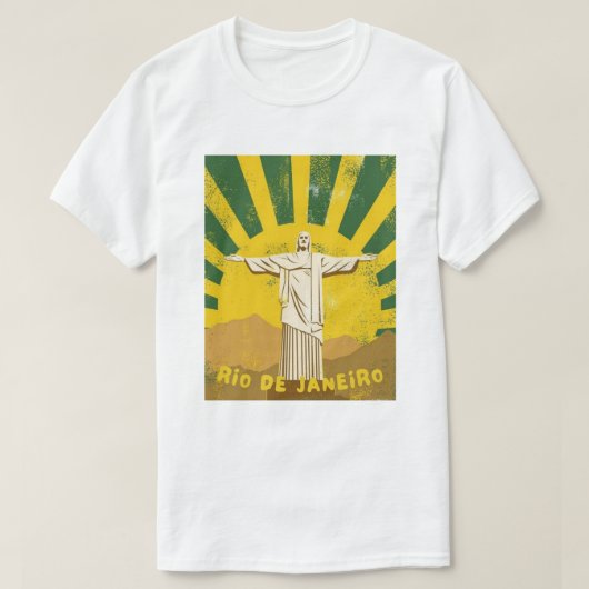 T-shirt Rio de Janeiro Sol (Design devant)