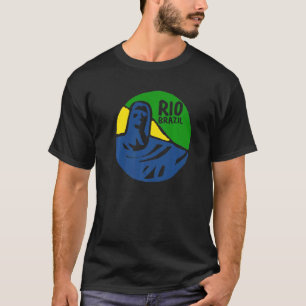 T-shirt Rio de Janeiro Ville Brésil souvenir pour les femm