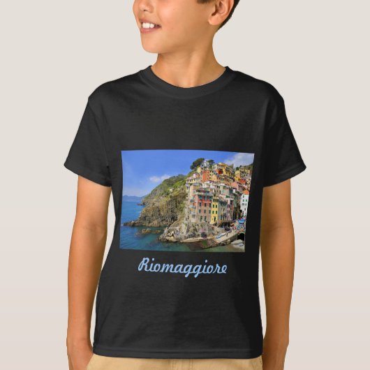 T-shirt Riomaggiore, Cinqueterre (Devant)