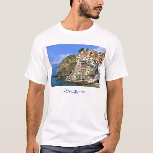 T-shirt Riomaggiore, Cinqueterre (Devant)