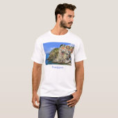 T-shirt Riomaggiore, Cinqueterre (Devant entier)