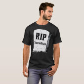 T-shirt RIP Années 20 RIP 20 Décès À Mes Années De Naissan (Devant entier)