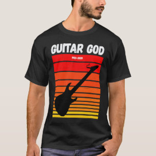 T-shirt RIP Eddie Hommage DIEU RETRO DE LA GUITARE Guitare