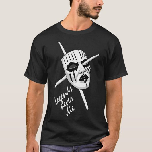 T-shirt Rip Joey Jordison RIP Joey Jordison Clas légendair (Devant)