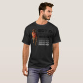 T-shirt Rip Wheeler, Ai un problème Envoyer RIP Classic T- (Devant entier)