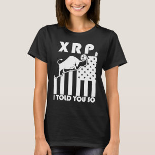 T-shirt Riple Xrp Trader Crypto Asset Trade Bull Trend Gr