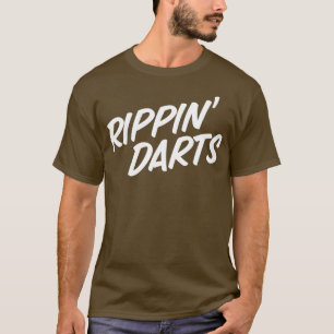 T-shirt Rippin Darts Drôle Fumer Cigarettes Vapeur