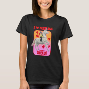 T-shirt Ripple Junction x Robot Chicken J'adore les nerds