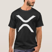 T-shirt Ripple XRP Crypto Cryptomonnaie Blockchain pièce L (Devant)