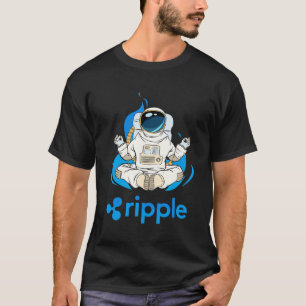 T-shirt Ripple XRP Cryptodevise -Astronaute de Crypto
