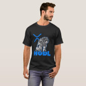 T-shirt Ripple XRP Cryptomonnaie -Crypto Astronaut-HODL (Devant entier)