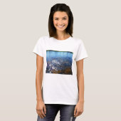 T-shirt Ripples en a lake, from a fish jumping (Devant entier)