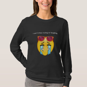 T-shirt Rire à travers les larmes
