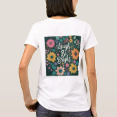 T-shirt rire être brillant (Dos)