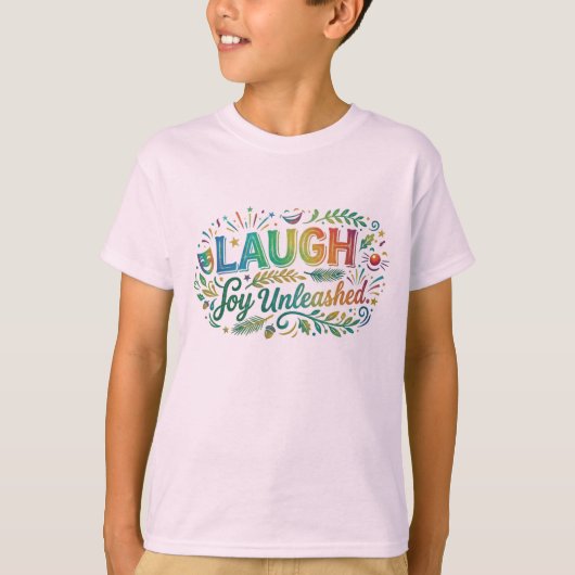 T-shirt Rire Joie Libérée (Devant)