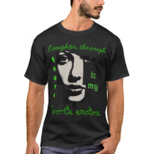 Rire par les larmes - design amusant unisex T-Shir