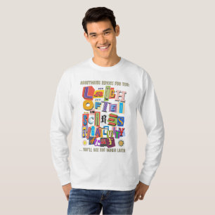 T-shirt Rire Souvent - Typographie Positive Citation Desig