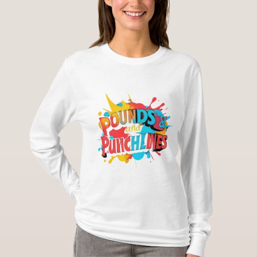 T-shirt "Rires colorées" (Devant)