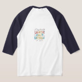 T-shirt Rires Richesse Bonheur (Couchage Retour)