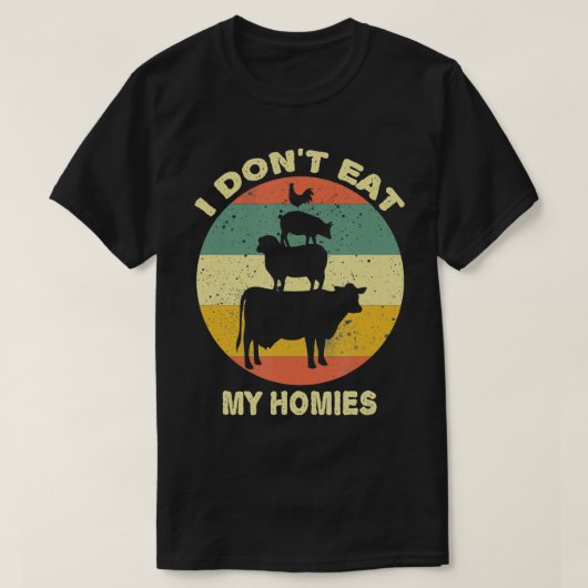 T-shirt rires végétaliens veganisme (Design devant)