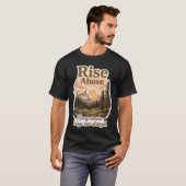 T-Shirt Rise Above Adventure (Devant entier)