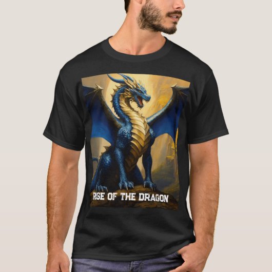 T-shirt Rise of the Dragon (Voorkant)
