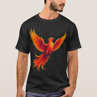 T-shirt Rise of the Phoenix – Rebirth and Power Design