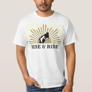 T-shirt Rise & Ride - Or