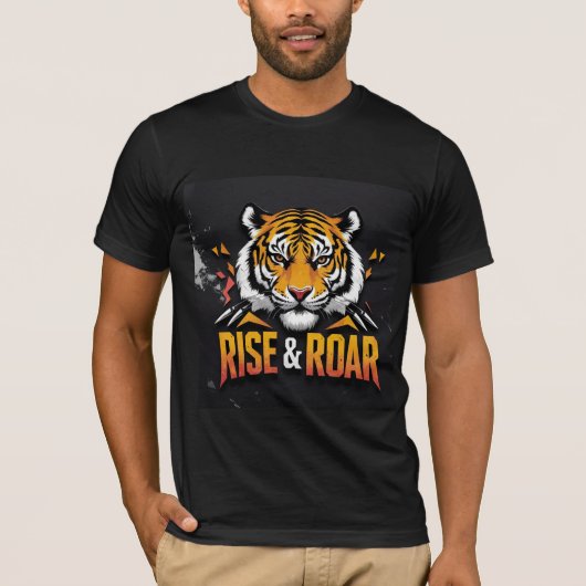 T-shirt Rise & Roar - Tigre (Devant)